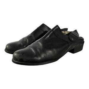 Ariat Women’s Santa Cruz Size 7.5 M Black Convertible Clog Leather Shoes